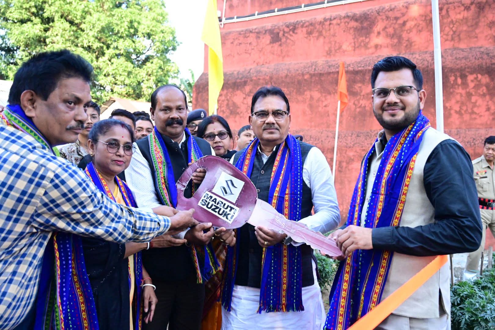 উদয়পুর জেলা কারাগারে নতুন অ্যাম্বুলেন্স: বিধায়ক তহবিল থেকে ৯.৪৬ লাখ টাকার সহায়তা