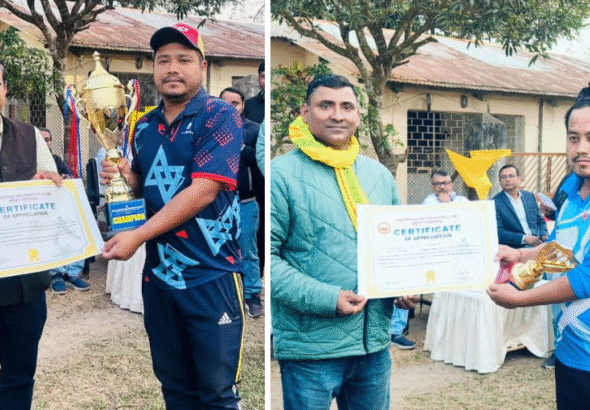 ইন্টার-অফিস ক্রিকেট টুর্নামেন্টে চ্যাম্পিয়ন এগ্রিকালচার ডিপার্টমেন্ট