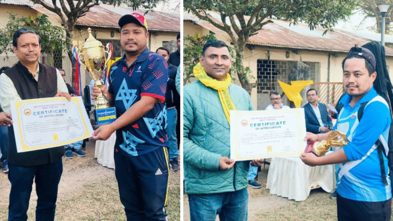 ইন্টার-অফিস ক্রিকেট টুর্নামেন্টে চ্যাম্পিয়ন এগ্রিকালচার ডিপার্টমেন্ট