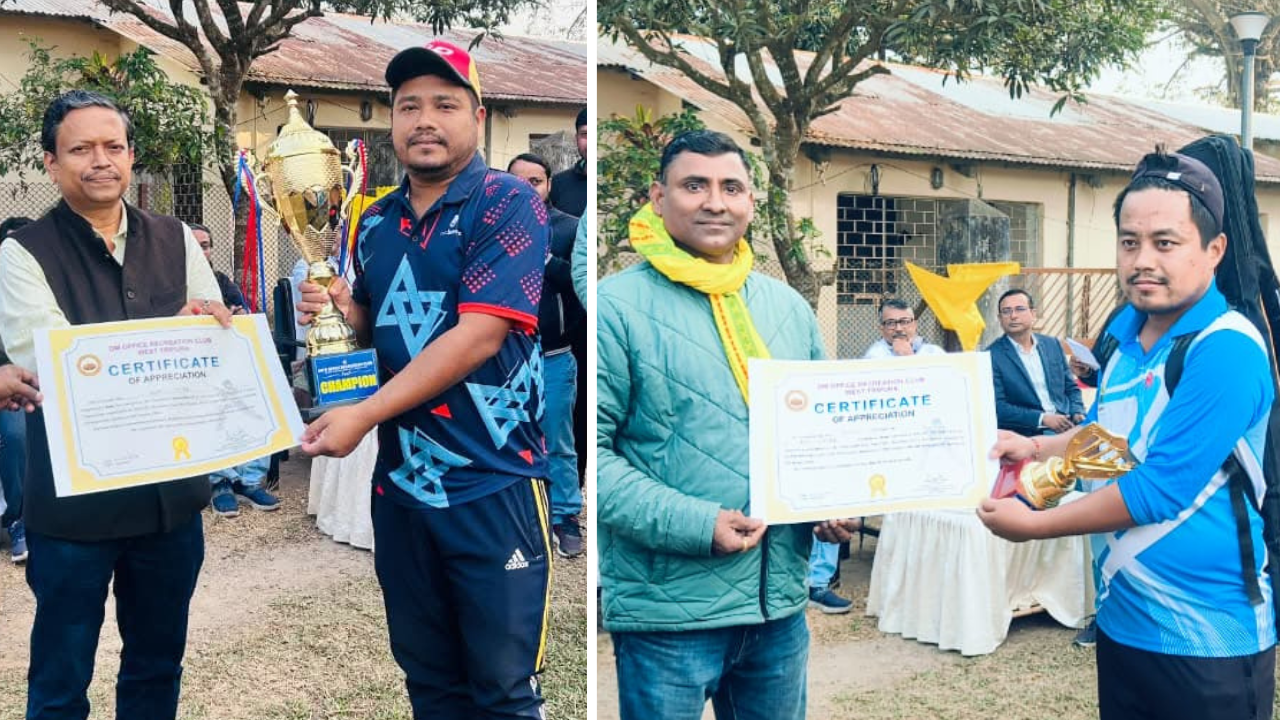 ইন্টার-অফিস ক্রিকেট টুর্নামেন্টে চ্যাম্পিয়ন এগ্রিকালচার ডিপার্টমেন্ট