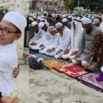 এক মাস সিয়াম সাধনার পর আগরতলার গেদু মিয়া মসজিদে ঈদের জামাত, আলিঙ্গনে ছড়াল সম্প্রীতি ও ঐক্যের বার্তা
