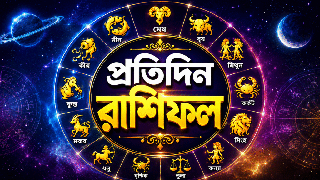 ১ জুলাই ২০২৬, বুধবার – কেমন যাবে আপনার দিন? জেনে নিন ১২ রাশির ভাগ্যফল