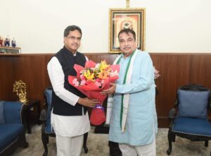 দিল্লিতে কেন্দ্রীয় মন্ত্রী নীতিন গড়কড়ির সঙ্গে গুরুত্বপূর্ণ বৈঠকে মুখ্যমন্ত্রী মানিক সাহা